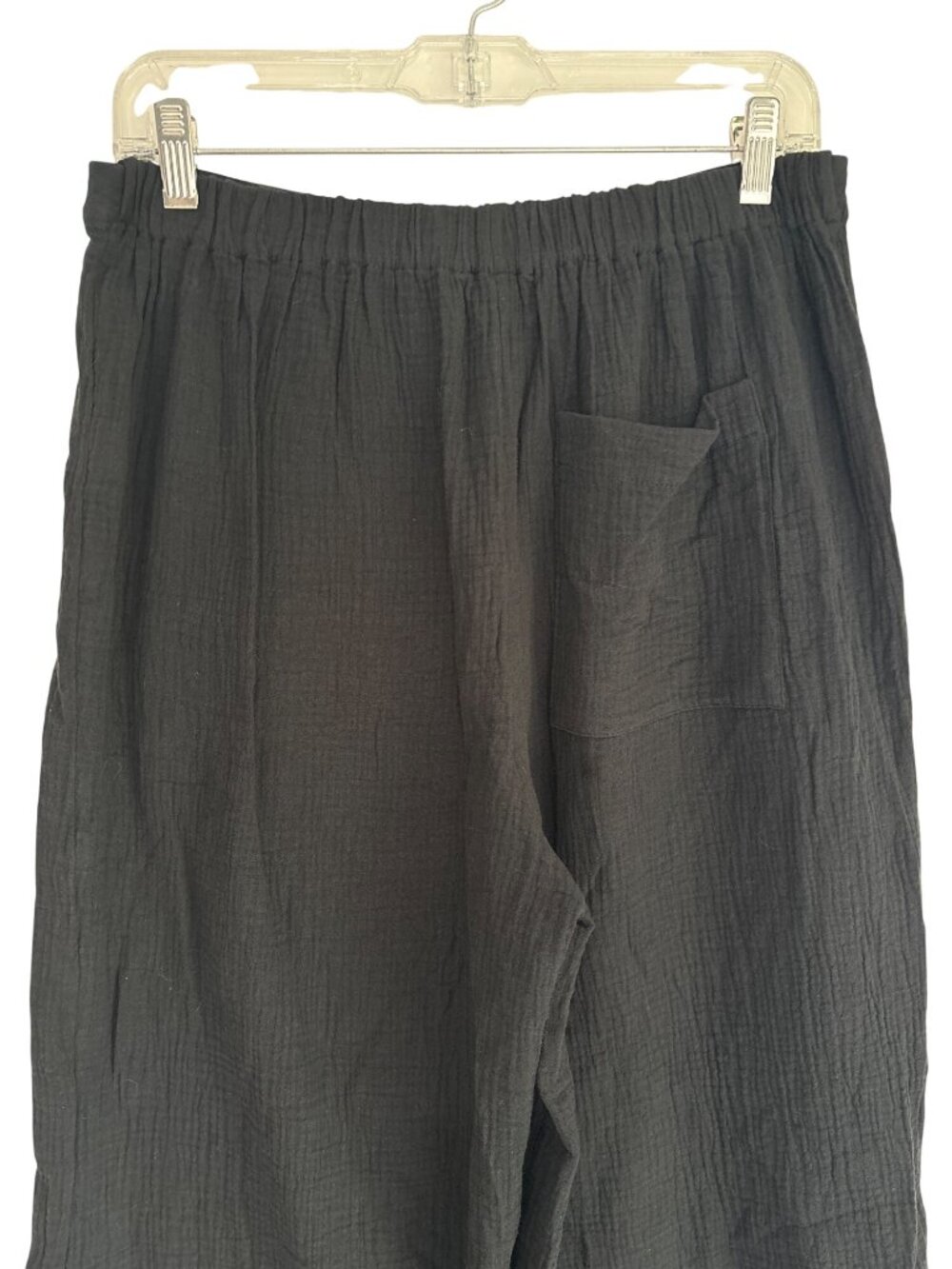 LSPACE Santos Pant in Black Large New Womens Wide leg relaxed fit - Picture 8 of 14